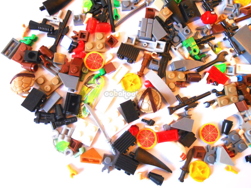 SUPER SALE!! - TUB O BRICK / SELECTION OF EXTRAS / OobaKool Minifigure