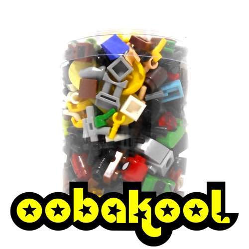 SUPER SALE!! - TUB O BRICK / SELECTION OF EXTRAS / OobaKool Minifigure