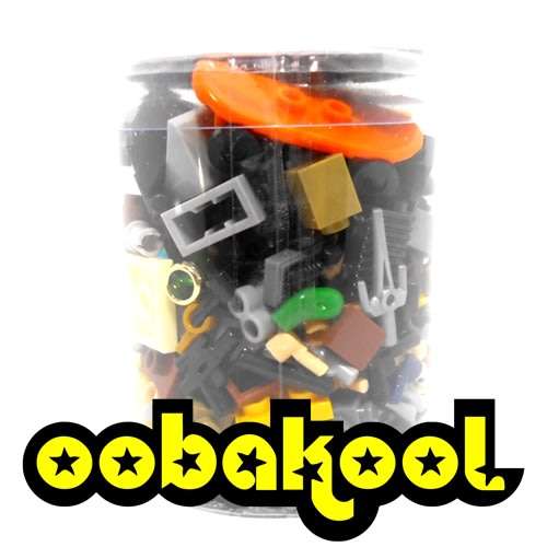 SUPER SALE!! - TUB O BRICK / SELECTION OF EXTRAS / OobaKool Minifigure
