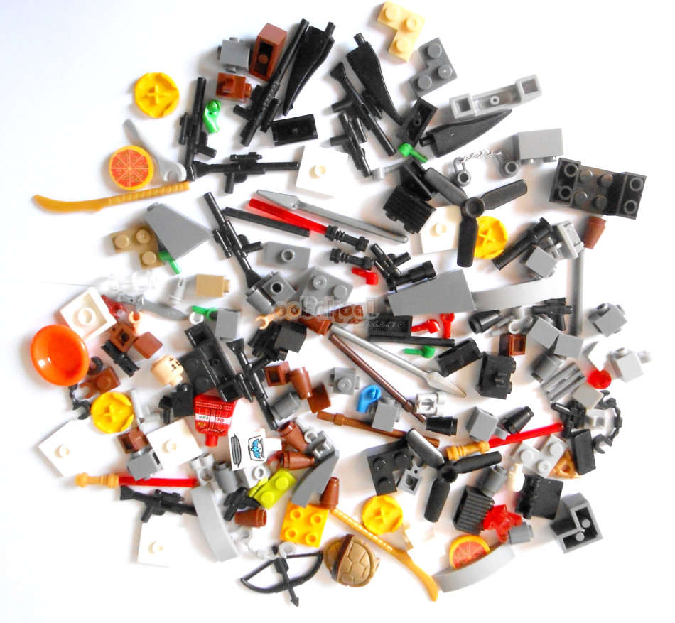 SUPER SALE!! - TUB O BRICK / SELECTION OF EXTRAS / OobaKool Minifigure