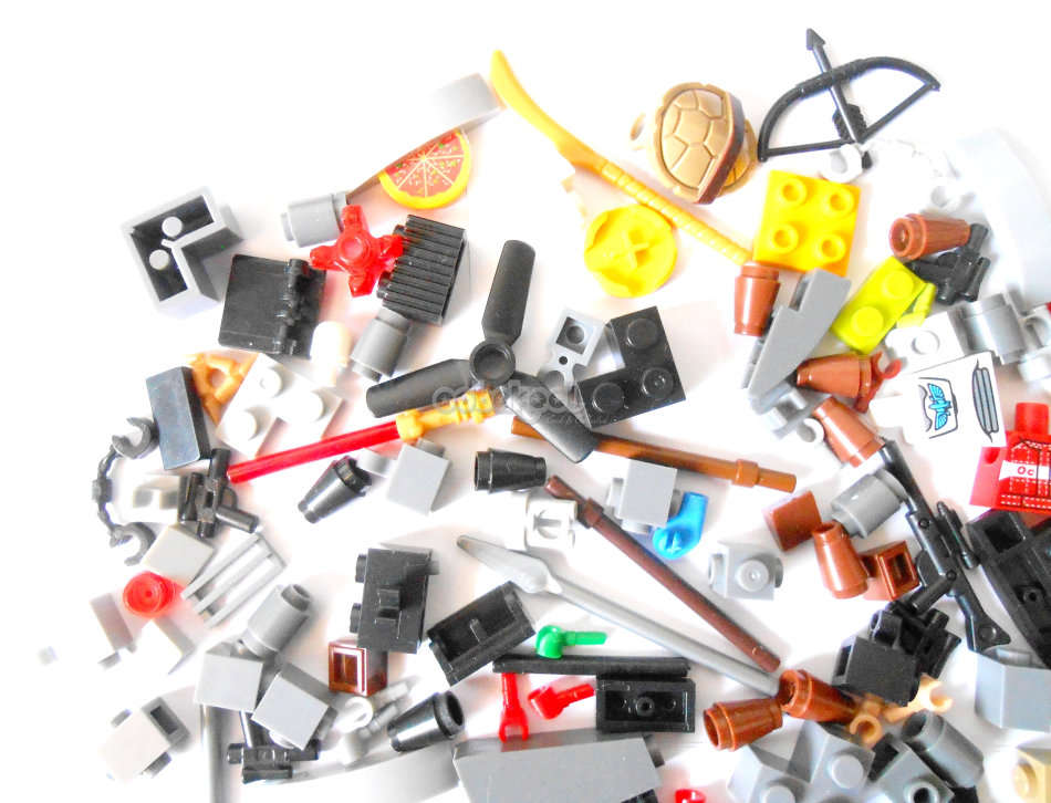 SUPER SALE!! - TUB O BRICK / SELECTION OF EXTRAS / OobaKool Minifigure