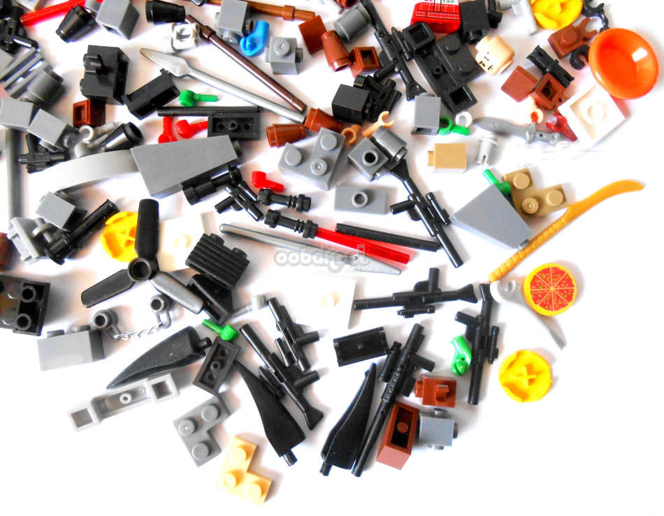 SUPER SALE!! - TUB O BRICK / SELECTION OF EXTRAS / OobaKool Minifigure
