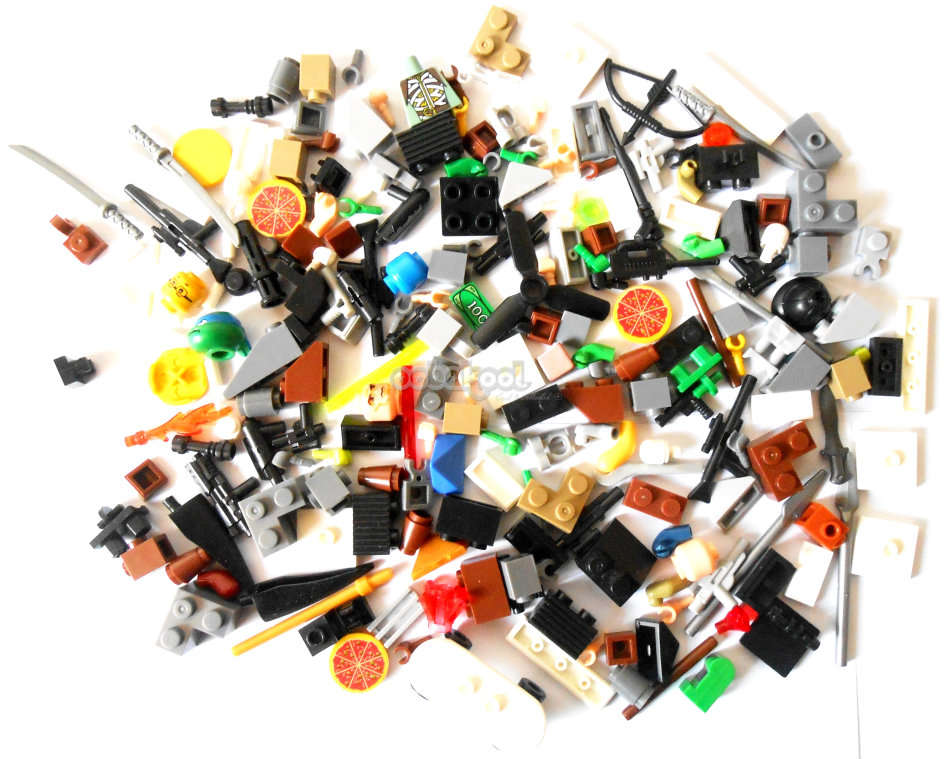 SUPER SALE!! - TUB O BRICK / SELECTION OF EXTRAS / OobaKool Minifigure