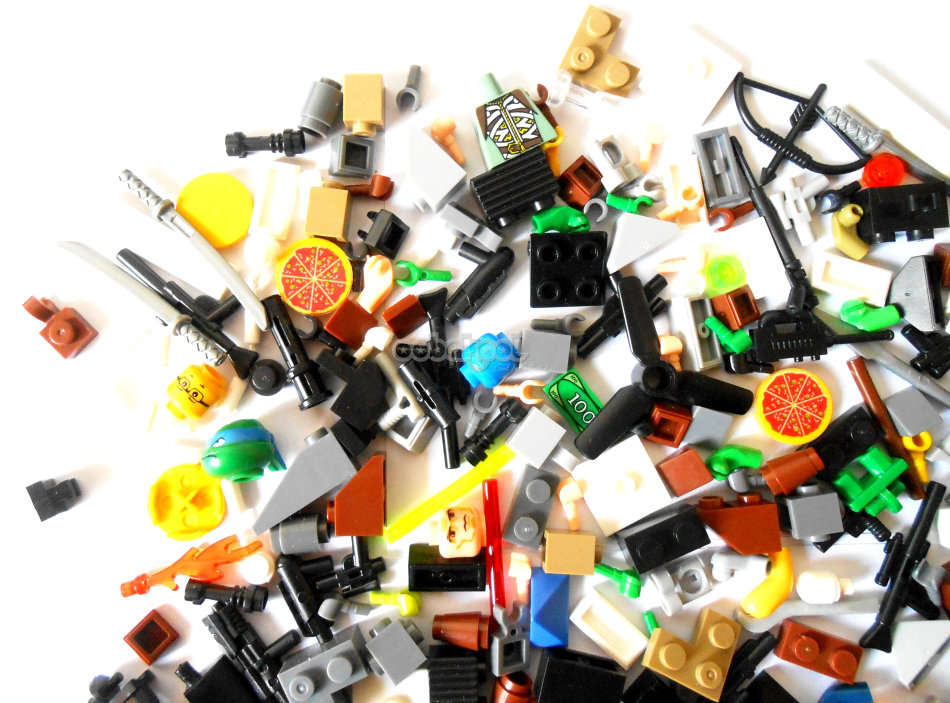 SUPER SALE!! - TUB O BRICK / SELECTION OF EXTRAS / OobaKool Minifigure