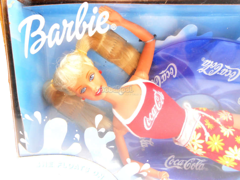 SALE!! - BARBIE / COCA-COLA SPLASH BARBIE / MATTEL 1999 RELEASE / NIB / OobaKool