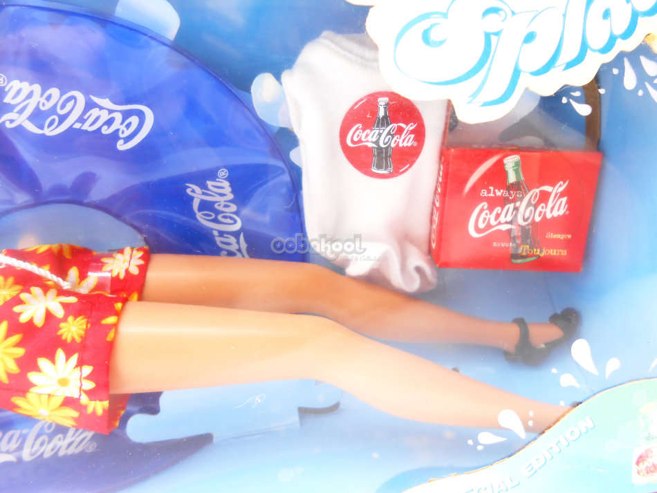 SALE!! - BARBIE / COCA-COLA SPLASH BARBIE / MATTEL 1999 RELEASE / NIB / OobaKool