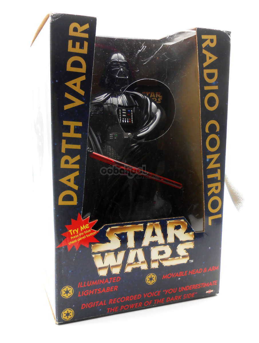 Star Wars / Darth Vader / Radio Control Electronic Talking Figure / Hitari 1997 12" / EXTREMELY RARE
