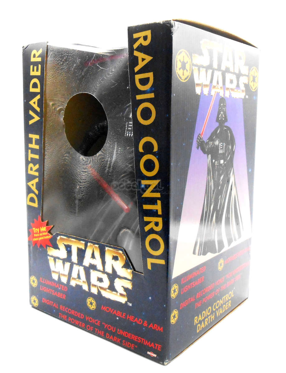 Star Wars / Darth Vader / Radio Control Electronic Talking Figure / Hitari 1997 12" / EXTREMELY RARE