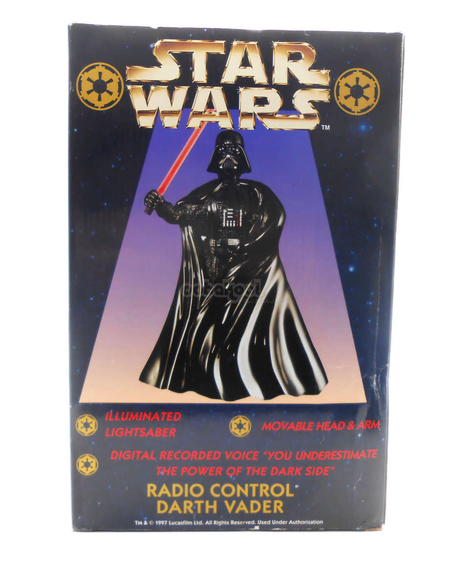 Star Wars / Darth Vader / Radio Control Electronic Talking Figure / Hitari 1997 12" / EXTREMELY RARE
