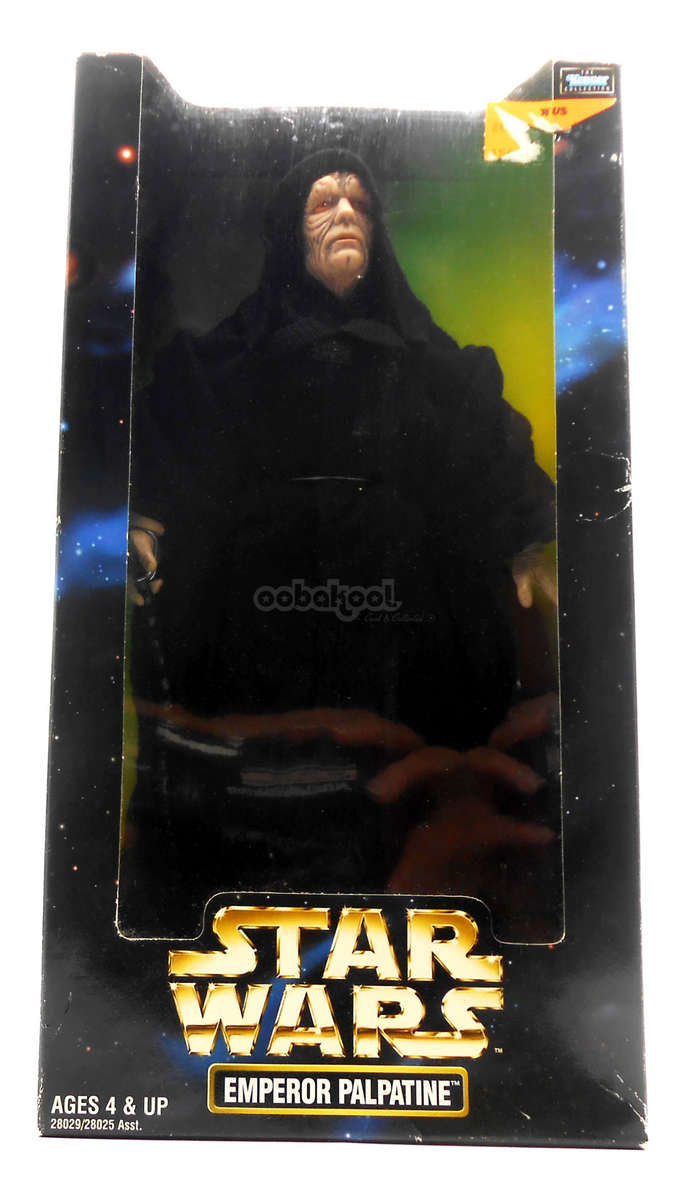 Star Wars / Emperor Palpatine / Action Collection / 1998 Kenner 12 Inch Poseable Figure / NIB