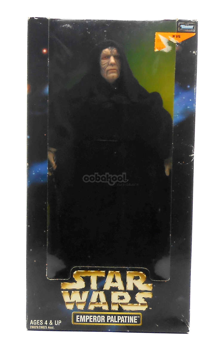 Star Wars / Emperor Palpatine / Action Collection / 1998 Kenner 12 Inch Poseable Figure / NIB