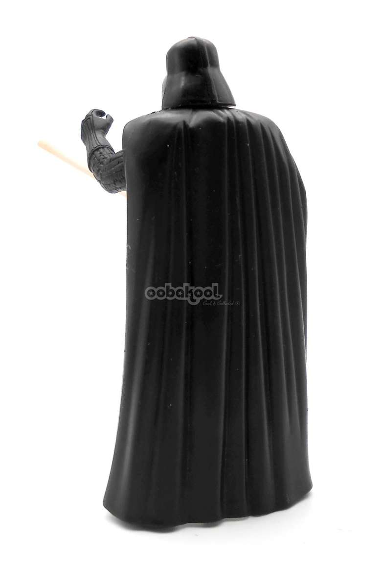Star Wars / Darth Vader with Lightsaber / 1997 Hasbro 3.75 Inch Series / POTF / Action Figure
