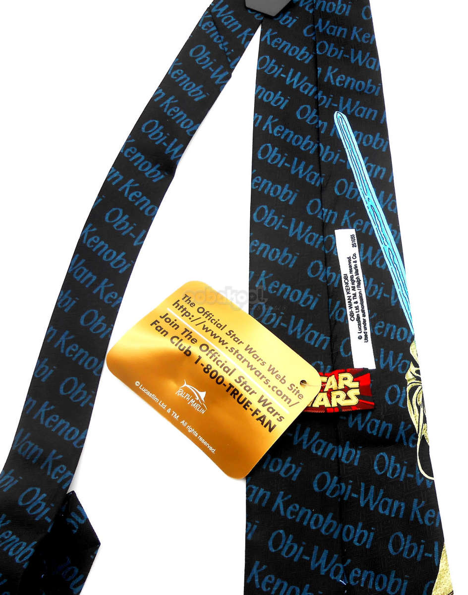 Star Wars / Obi-Wan Kenobi / Official Star Wars Adult Ties by Ralph Marlin / OobaKool