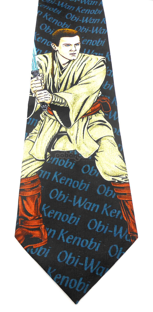 Star Wars / Obi-Wan Kenobi / Official Star Wars Adult Ties by Ralph Marlin / OobaKool