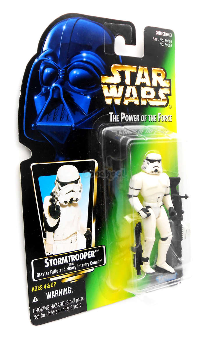 Star Wars / Stormtrooper / POTF Collection / 1997 Kenner 3.75 Inch Action Figure / MOC