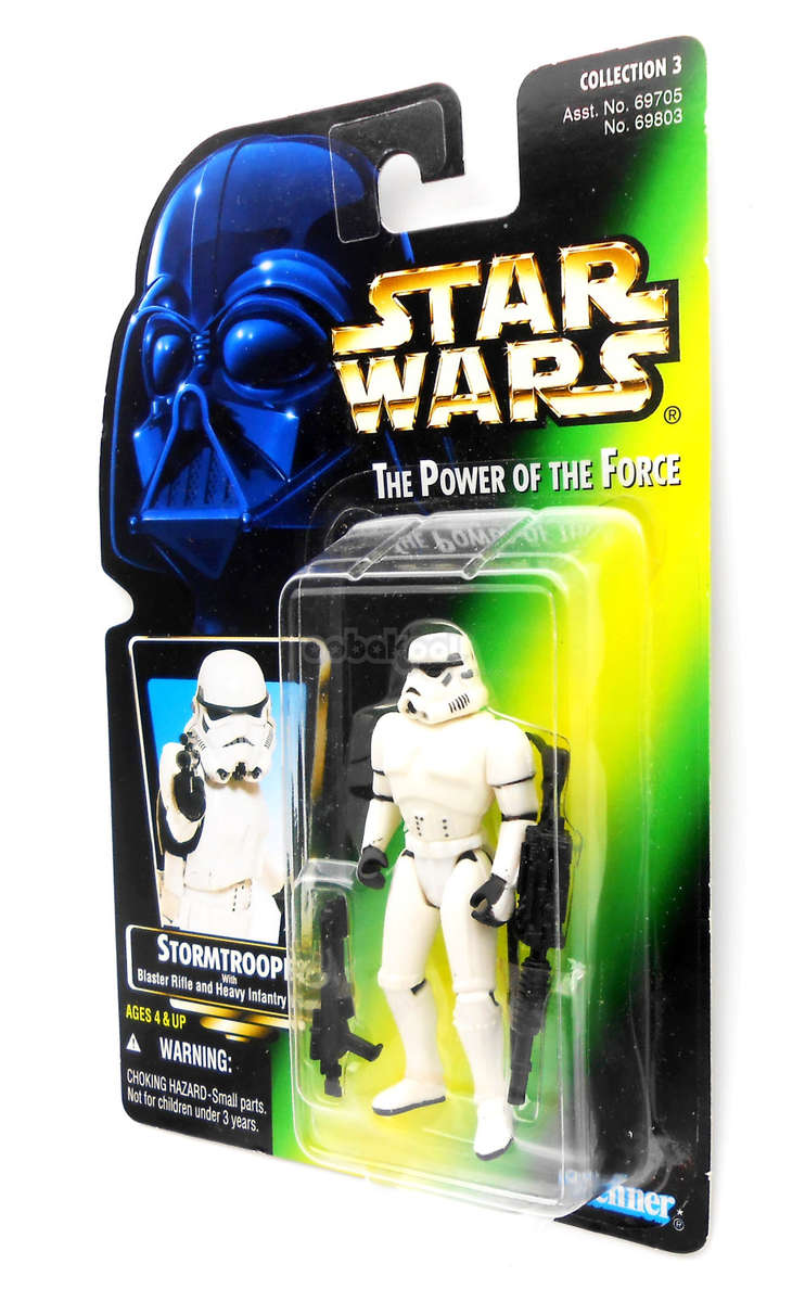 Star Wars / Stormtrooper / POTF Collection / 1997 Kenner 3.75 Inch Action Figure / MOC