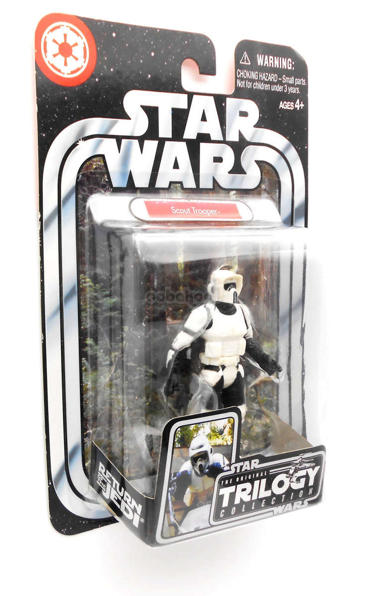 Star Wars / Scout Trooper / Original Trilogy Collection / 2004 Hasbro 3.75 Inch Action Figure / MOC
