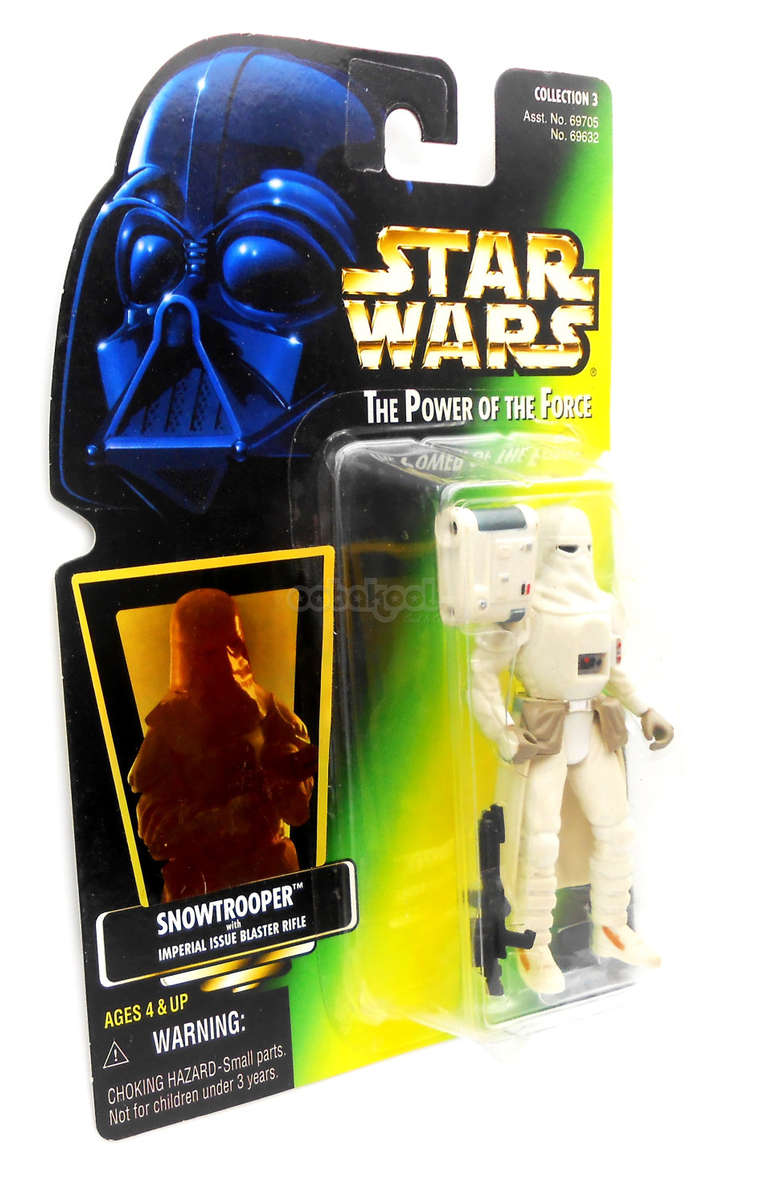 Star Wars / Snowtrooper / POTF Collection / 1997 Kenner 3.75 Inch Action Figure / MOC