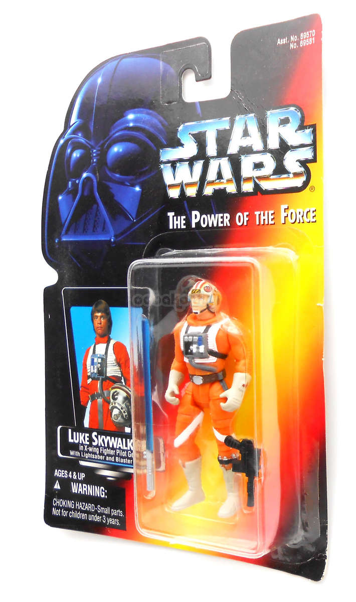 Star Wars / Luke Skywalker X-Wing Pilot / POTF / 1995 Kenner 3.75 Inch Action Figure / MOC