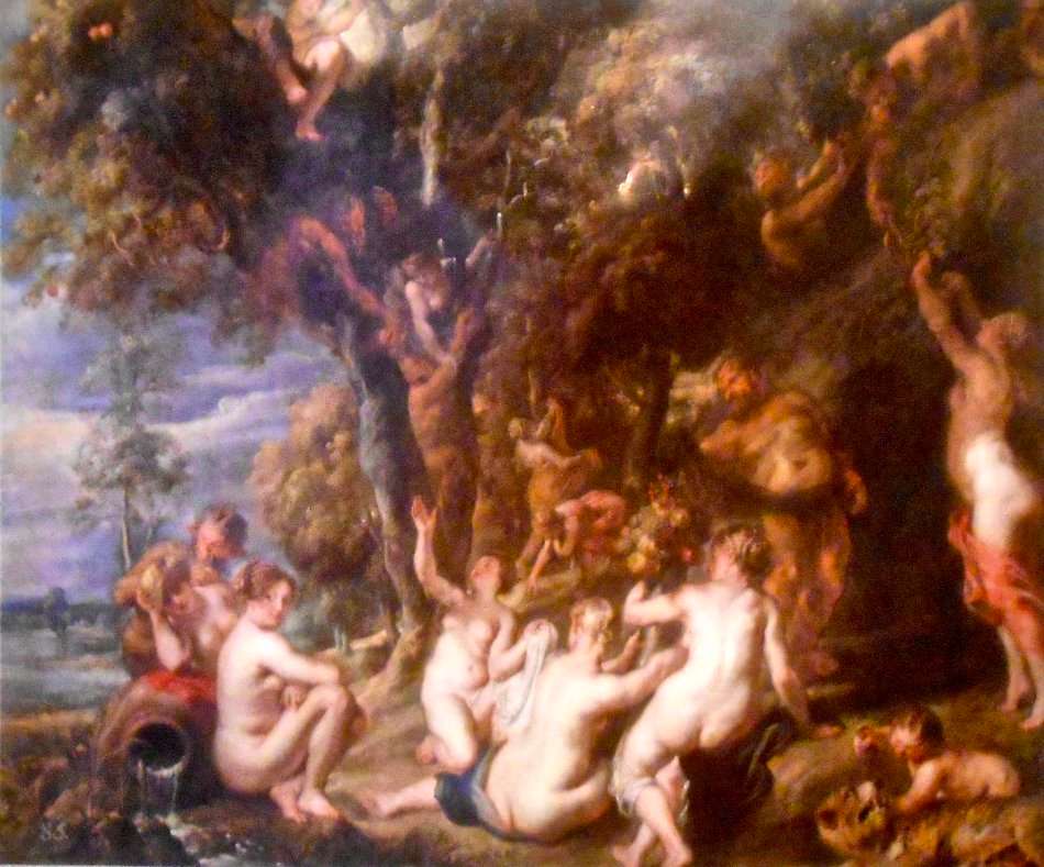 Nymphs and Satyr by  Bouguereau / High Quality Print / Unframed