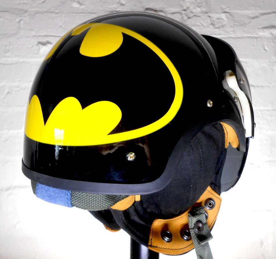 BATMAN HELMET WITH RETRACTABLE VISOR / STOCK CLEARANCE!!!!