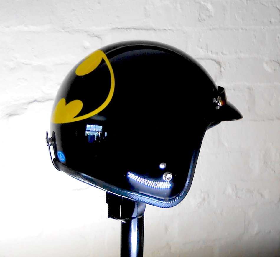 BATMAN HELMET WITH PEAK