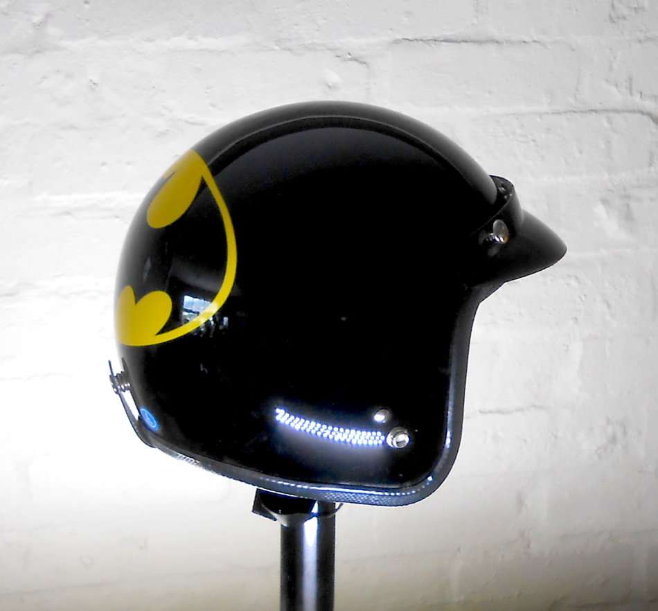 BATMAN HELMET WITH PEAK