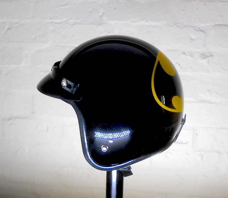 BATMAN HELMET WITH PEAK
