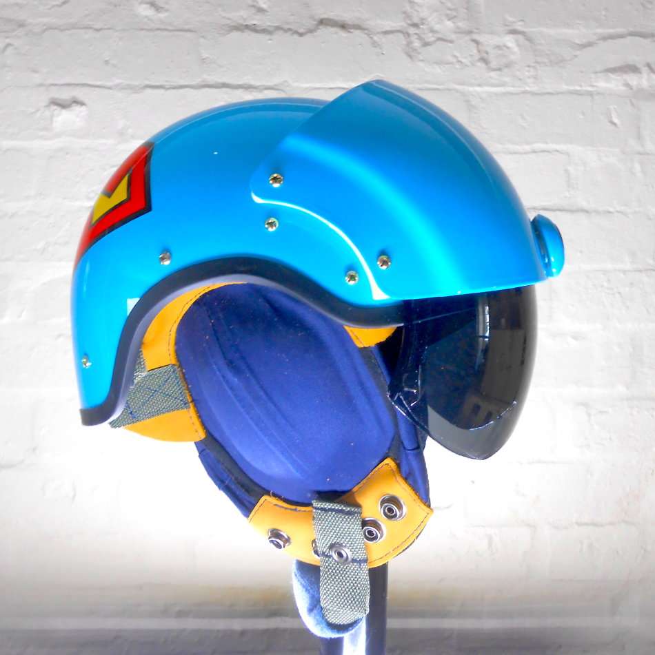 Superman Helmet With Retractable Visor