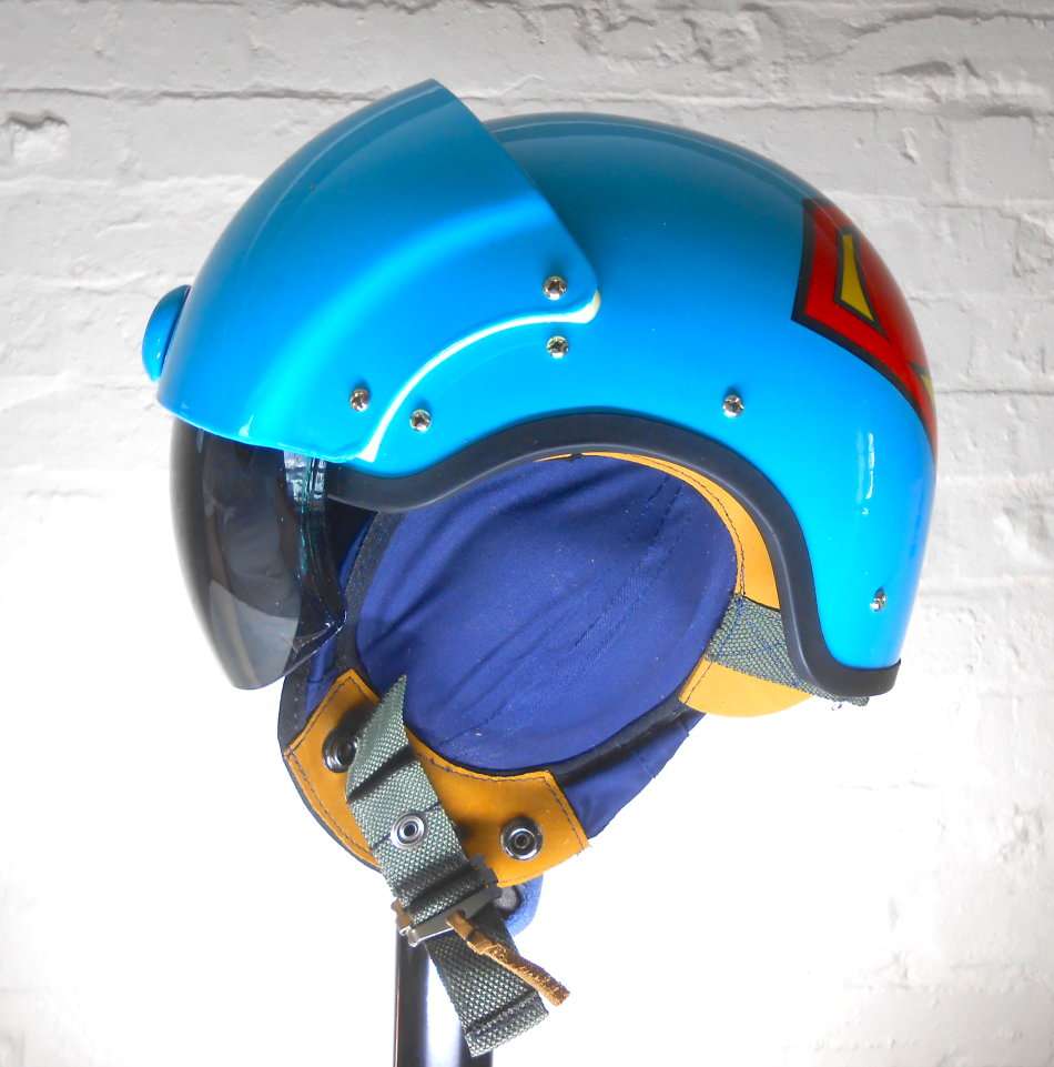 Superman Helmet With Retractable Visor
