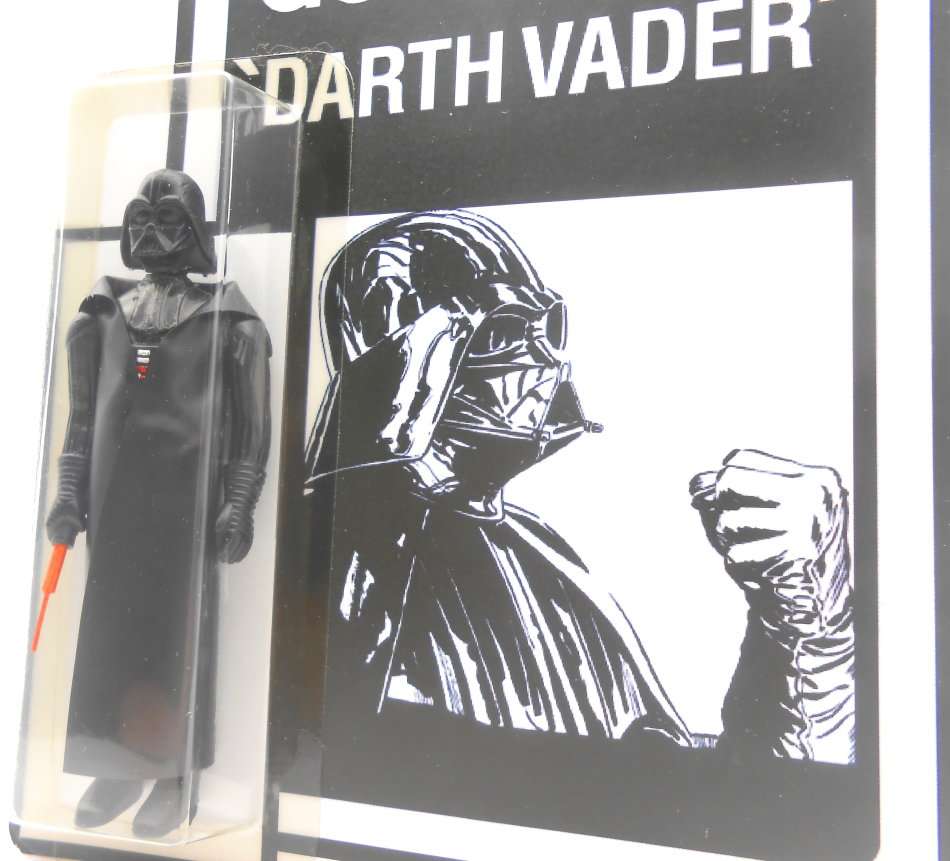 Star Wars / Darth Vader 1977 Kenner 3.75" Figure / Adidas Custom Concept Ltd Edition 1 of 50