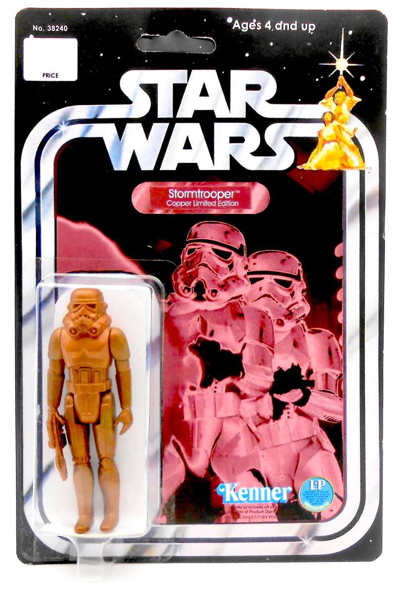 Star Wars / 1970's Stormtrooper / Copper / Recarded Custom Concept Ltd Edition