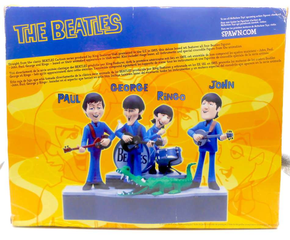 The Beatles / Deluxe Boxed Set / 2004 Apple Corps Ltd / 15cm McFarlane  / STOCK CLEARANCE!!!!
