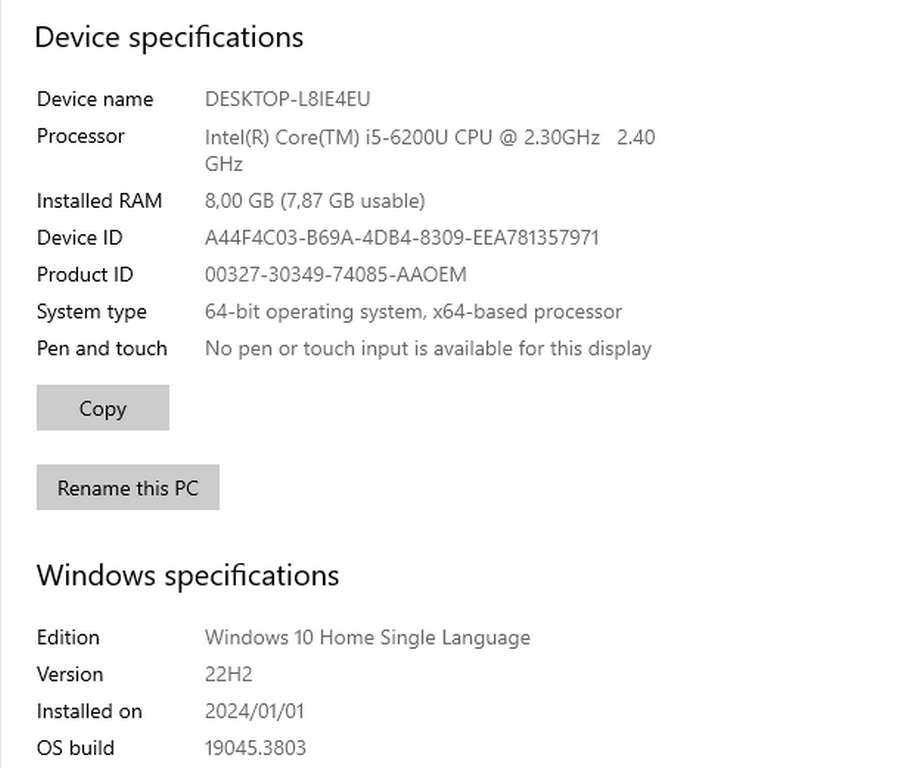 Acer N15Q1 i5 Laptop