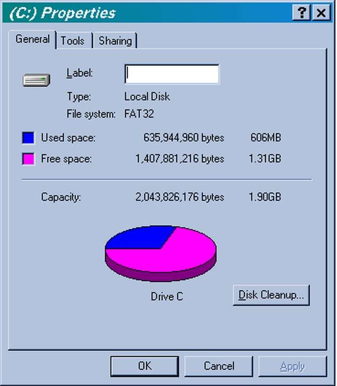 Micro Windows 98 Computer