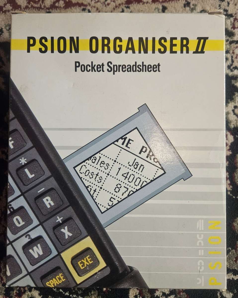 Vintage 1986 Psion Organizer II 32K & Extras.