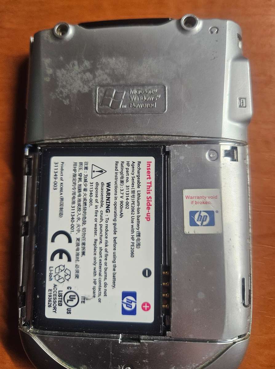 Vintage HP iPAQ h1930 Windows CE PDA (2003)