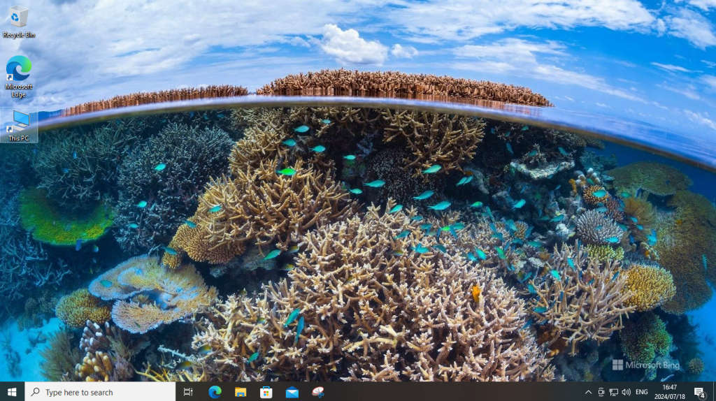 Quad Core Windows 10 Desktop PC -4Gb-1Tb-AMD V3900