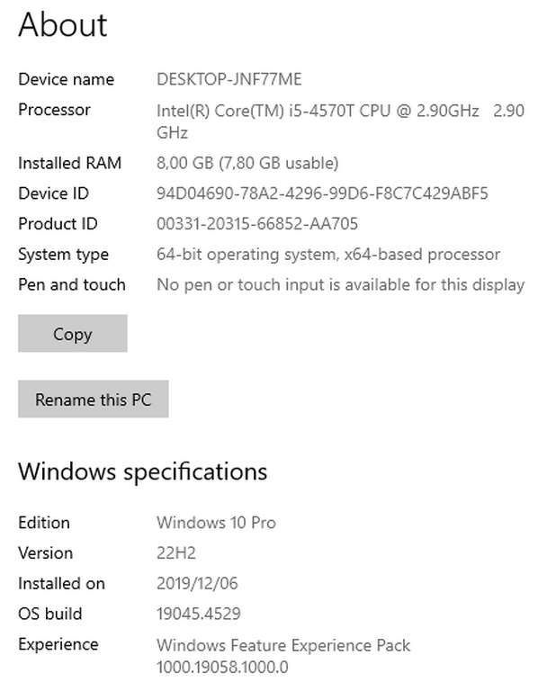 Lenovo ThinkCentre M93p Mini PC i5-3rd Gen 8gb Ram 240gb SSD. Very clean unit.