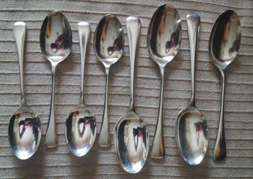 EMBRO (E.P.N.S.) SPOONS (EIGHT FOR ONE BID)