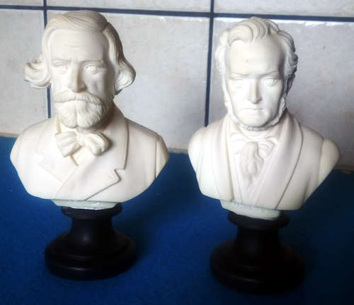 "ARTA FINA" BUSTS (10x16cm) VERDI & WAGNER
