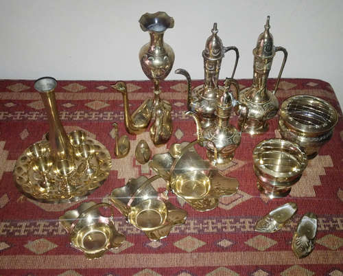 JOBLOT INDIAN COPPER ITEMS