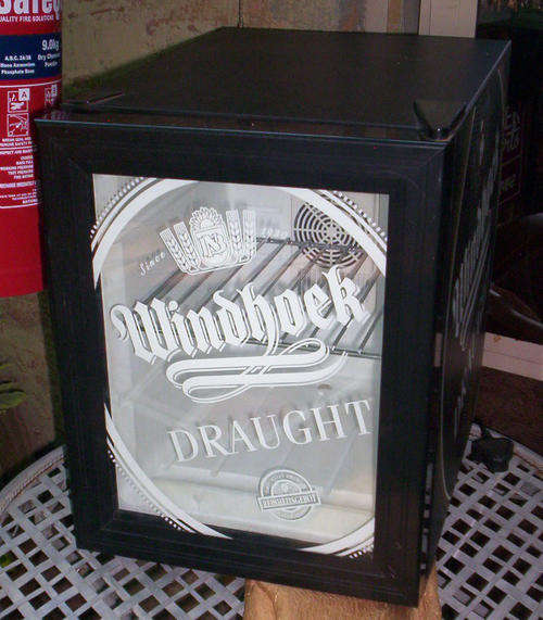Original Windhoek Draught Bar Fridge - large enough for 24x330ml cans