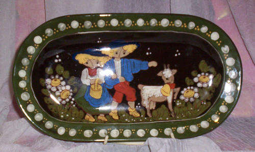 KOHLER BIEL HANDARBEIT (Genuine Swiss Folk Art from 1950's) Mint Condition (PLEASE SEE DESCRIPTION)