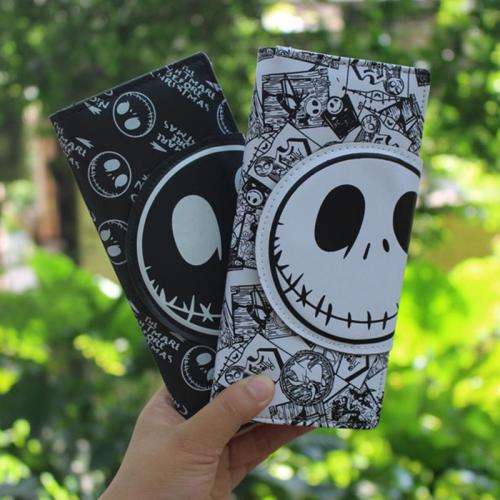 The Nightmare Before Christmas Jack Skellington Wallet - Black