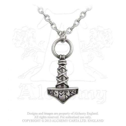 Alchemy Gothic P696 Thor's Hammer Amulet