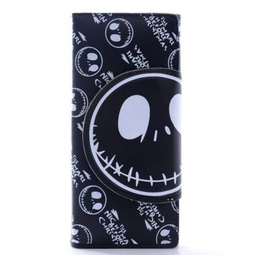 The Nightmare Before Christmas Jack Skellington Wallet - Black