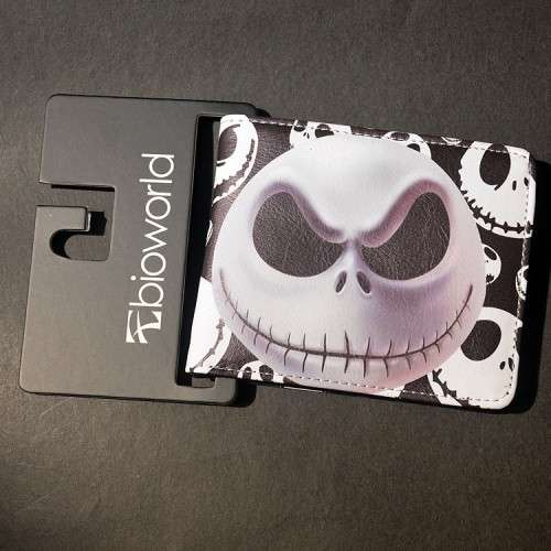 The Nightmare Before Christmas Bi-fold Wallet Jack Skellington Faces