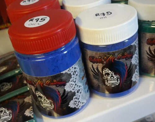 Colour Me Cranium Powder Hair Dye 60g/100ml - Blue