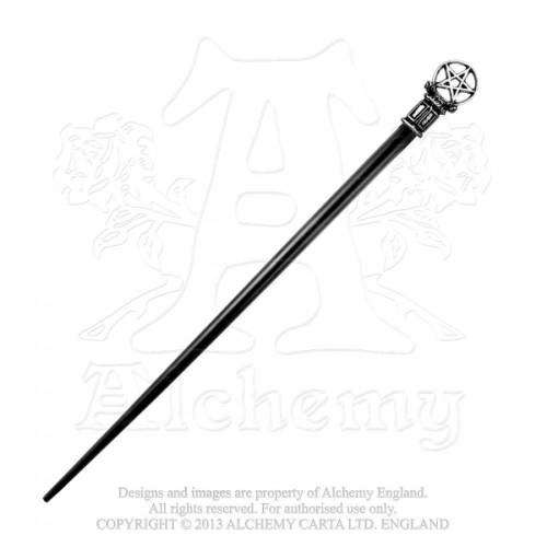 Last Chance! Alchemy Gothic HS4 Roseus Pentagram Hair Stick
